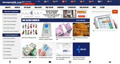 Desktop Screenshot of hesapmatik.com