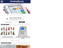 Tablet Screenshot of hesapmatik.com